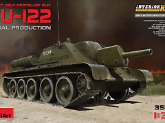 Miniart SU-122 Initial Production wFull Interior (1a)