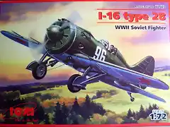 ICM - Polikarpov I-16-Type 28 - 1-72