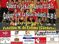 CORDOBA BM-LA SALLE 23-02-13