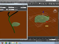 62_Planta de Soja en bajos Poligonos. Making of Low Poly Soy Plant.