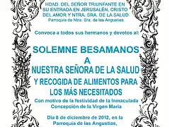 Cartel MulitaBESAMANOS2012-2